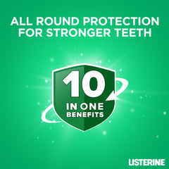 Listerine Total Care Teeth and Gum Mouthwash (250ml), 10-in-1 Benefit Mouthwash for Total Oral Care, Gum Mouthwash to Maintain a Clean and Healthy Mouth