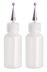 Crafter's Companion CC-TOOLGLUEAP2 Fine Tip Glue Applicator (2PC), White, One Size