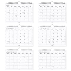 Wall Calendar 2024/25-18 Month Planner July 2024-Dec 2025 - A4 Landscape Wall Planner 2024-2025, Full Year Family Calendar 2024 2025 - Wall Calendar 2024-2025 - Home, Office 18 Month Diary 2024-2025