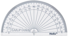 Helix Oxford 10cm 180 degree Protractor