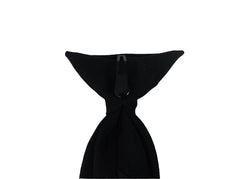 Black Clip On Tie (Matte)