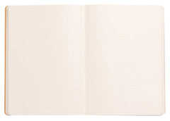 RHODIA 117459C - Iris Soft Notebook - A5 - Dotted Dot - 160 pages - Ivory Clairefontaine Paper 90 g/m - Bookmark, Elastic Closure - Faux Leather Cover - Rhodiarama Collection