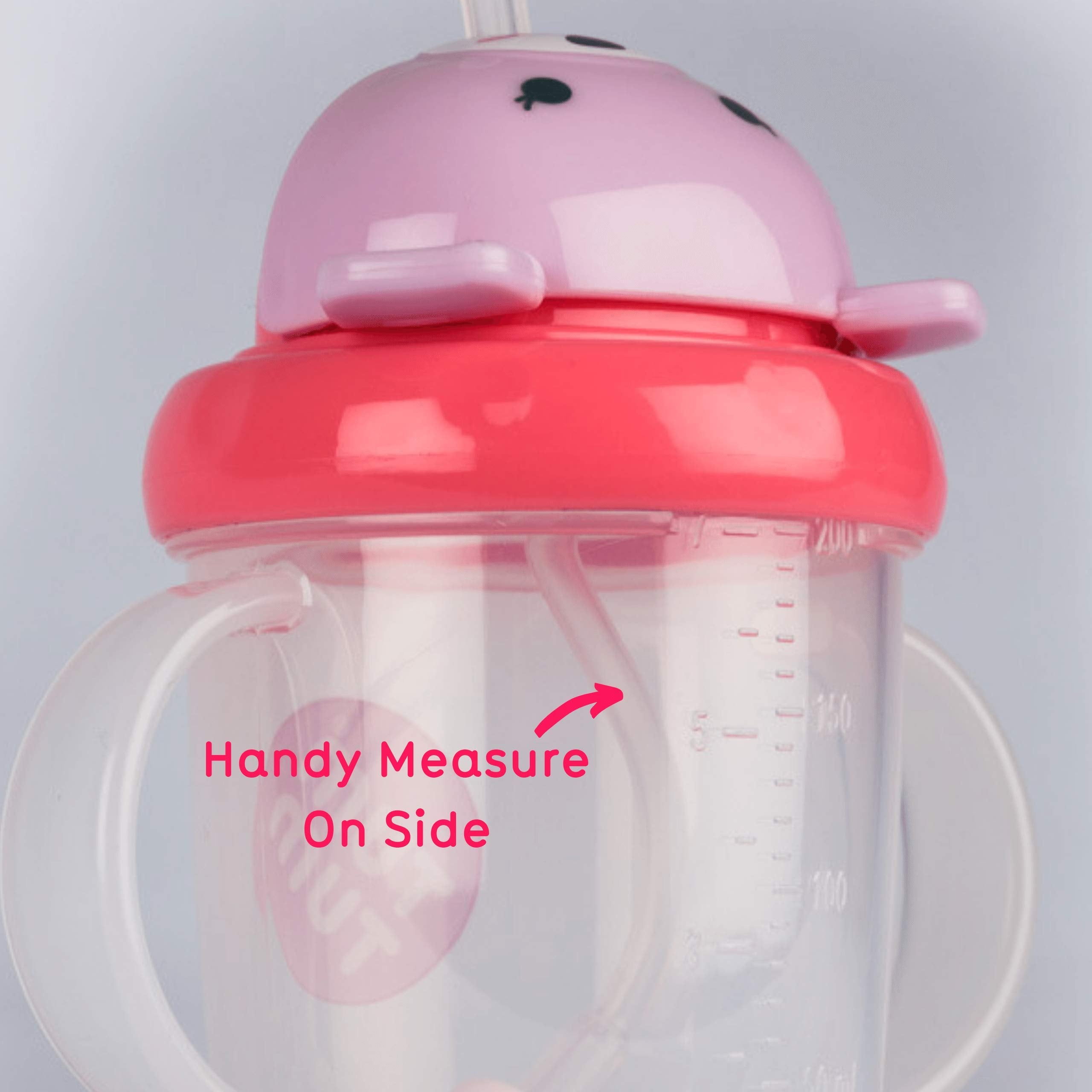 TUM TUM Tippy Up Free Flow Sippy Cup (No Valve), Sippy Cup for Toddlers, 200ml, BPA Free (Betsy Bear S3)