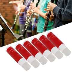 Socobeta Cork Grease Set, Saxophone Cork Grease Lubrication Effect 6Pcs for Woodwind Instrument