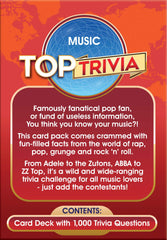 Cheatwell Games Top Trivia-Music, Multicolor