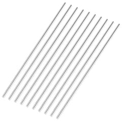 10PCS 4mm Round Steel Rod, 150mm Length HSS Lathe Bar Stock Tool for Shaft Gear Drill Lathes Boring Machine Turning Miniature Axle