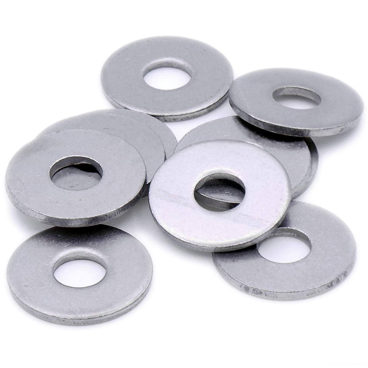 M10 (10mm) Flat Washer (Form G) - Stainless Steel (A2) (Pack of 10)