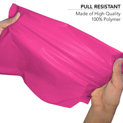 50 Mailing Bag Hot Pink Mailing Poly Postal Self Seal Bags, iSOUL Small 6 x 9 Inch Postage Packaging Assorted Mailers Posting Shipping Post Parcels Package Bags