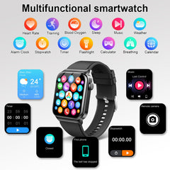 Smart Watch for Men Women Answer/Make Calls, 1.85 inches Touch Screen Smart Watches with Step Counter, Heart Rate Sleep Monitor, 110and Sport Modes, Fitness Tracker, IP68 Waterproof Smartwatch for Android iOS