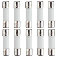 HUAREW F1AL250V 10 Pcs 5 x 20 mm 0.2x0.78 inch Fast Blow Ceramic Tube Fuses 1A 250V