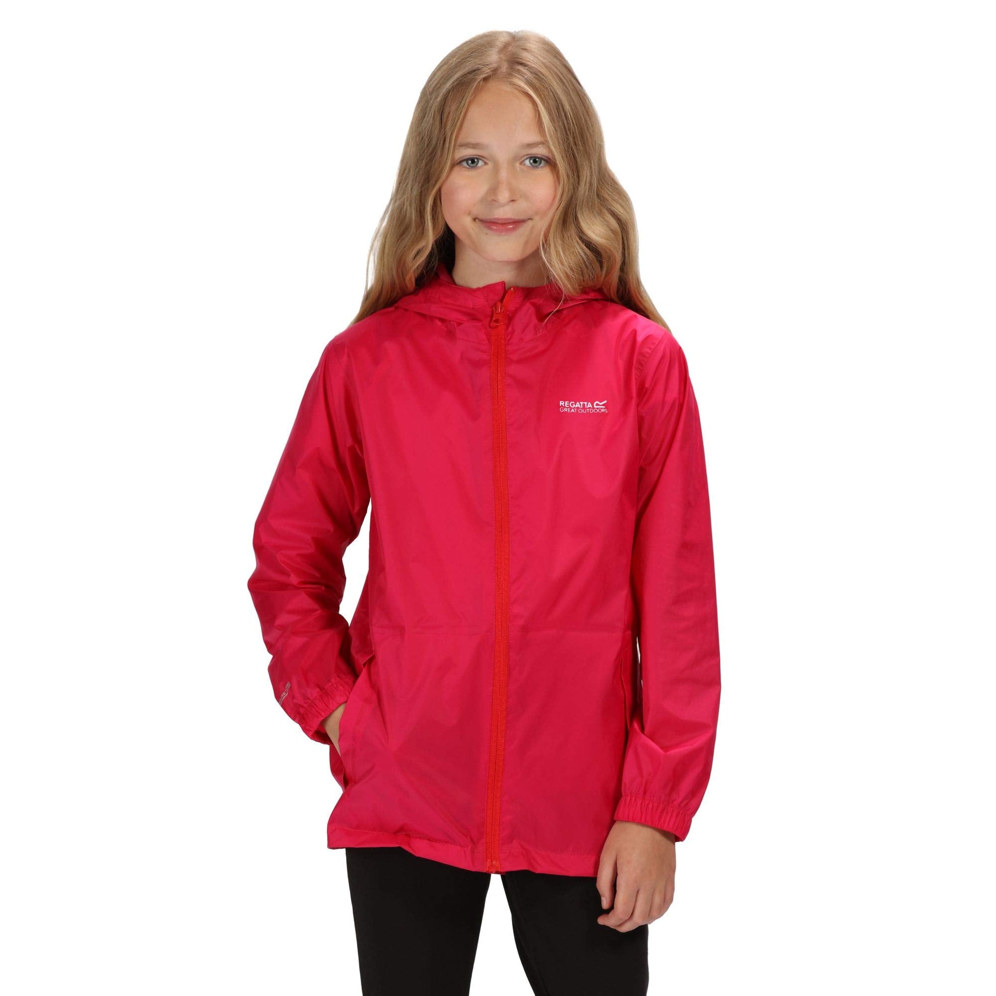 Regatta Kids Pack it III Waterproof Jacket - Midnight - 7-8 Yrs