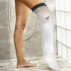 LimbO Waterproof Protectors Cast and Dressing Cover - Adult Half Leg (M80S: 41-54 cm Above Knee Circ. (Under 5’5))