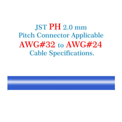 CQRobot JST PH 2.0 mm Pitch 5-Pin JST Wiring Connecting IC Male Plugs, Female Sockets Housing and T-shaped Crimp Terminal Connector Kit. 50 Sets/350 Pieces JST PH Connector Adapter Cable Assembly.