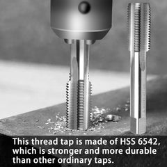 ATOPLEE Metric Thread Tap,M12 HSS Right Hand Thread Tap(M12x1.5)