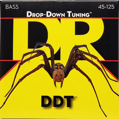 DR Strings DDT™ - Drop Down Tuning Bass Strings: 5-String Medium 45-125