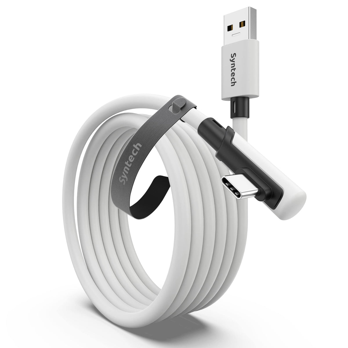 Syntech Link Cable 10 FT Compatible with Meta/Oculus Quest 3, Quest2 Accessories and PC/Steam VR, High Speed PC Data Transfer, USB 3.0 to USB C Cable for VR Headset and Gaming PC