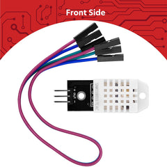 AZDelivery 3 x Temperature and Humidity Sensor Module with Cable Compatible with DHT22 Compatible with AM2302 Compatible with Arduino and Raspberry Pi including E-Book!