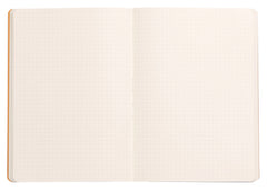 RHODIA 117441C - Celadon Soft Notebook - A5 - Dotted Dot - 160 pages - Ivory Clairefontaine Paper 90 g/m - Bookmark, Elastic Closure - Faux Leather Cover - Rhodiarama Collection