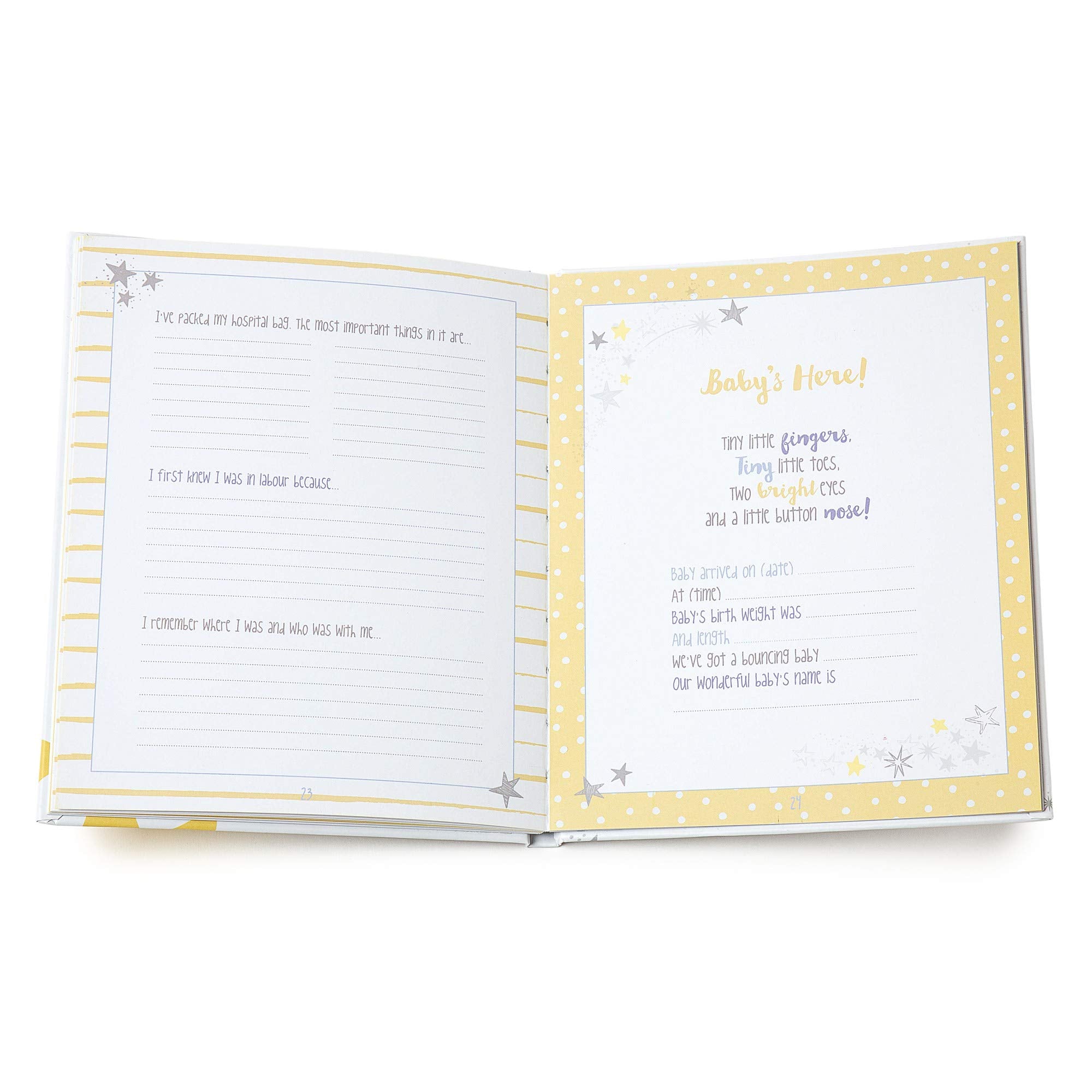 Me to You Tiny Tatty Teddy Pregnancy Journal, Hardback Baby Book with Pregnancy Calendar - Official Collection