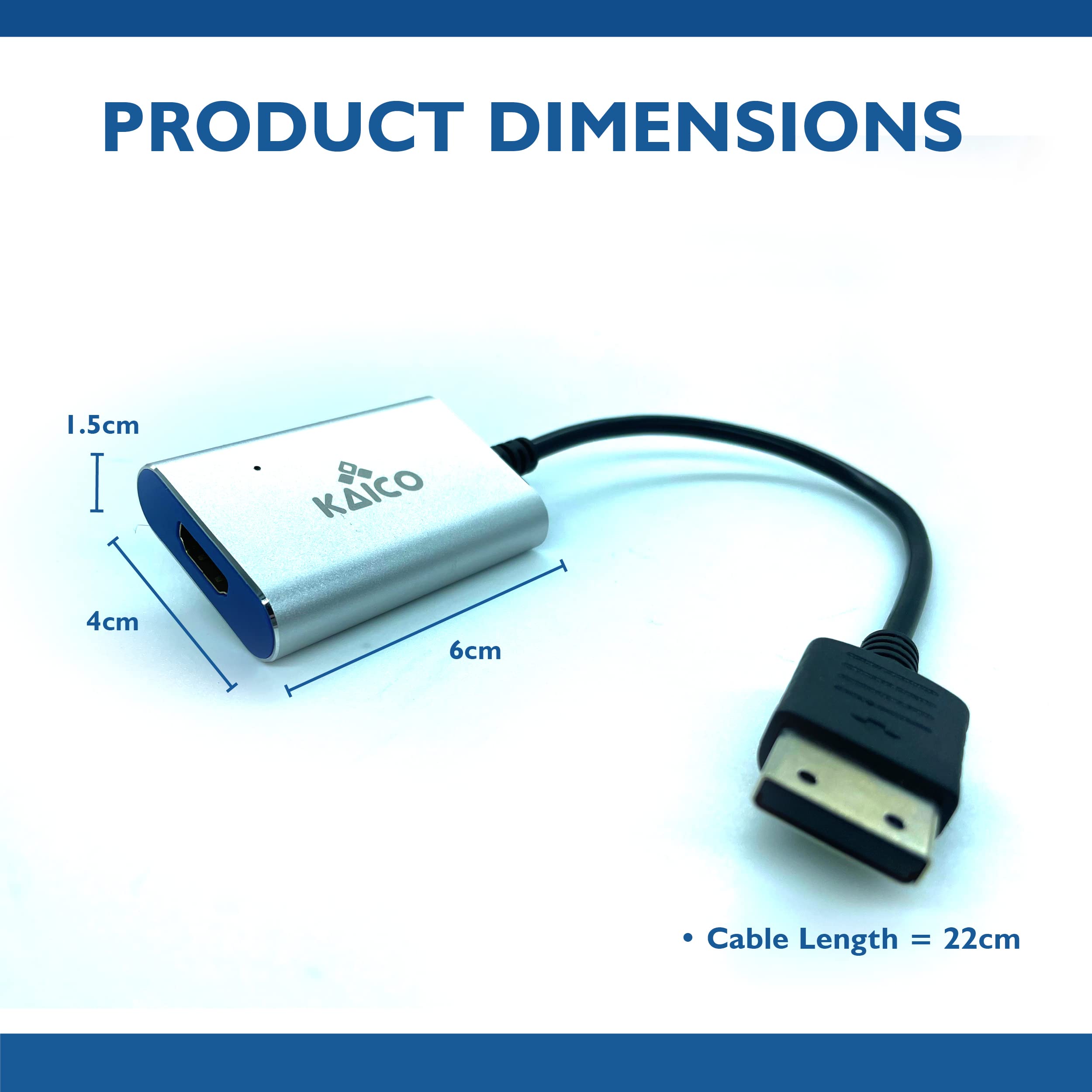 Kaico Sega Dreamcast HDMI Converter - Simple Plug and Play HDMI Converter For Sega Dreamcast Sega Dreamcast VGA cable to Dreamcast HDMI - The Best Sega Dreamcast AV Cable