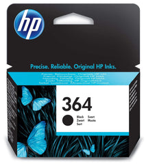 HP CB316EE 364 Original Ink Cartridge, Black, Single Pack