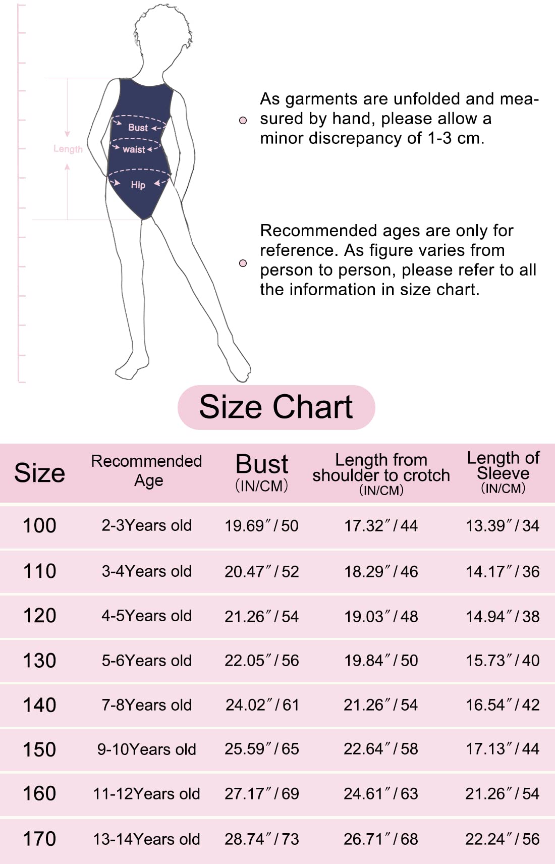 XiaoMoSha Gymnastics Leotards for Girls Long Sleeve/Sleeveless Dance Leotard Sparkle Ballet Dancewear for Kids (7-8 Years, Galaxy)