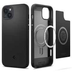 Spigen Mag Armor MagFit Case Compatible with iPhone 14 - Matte Black