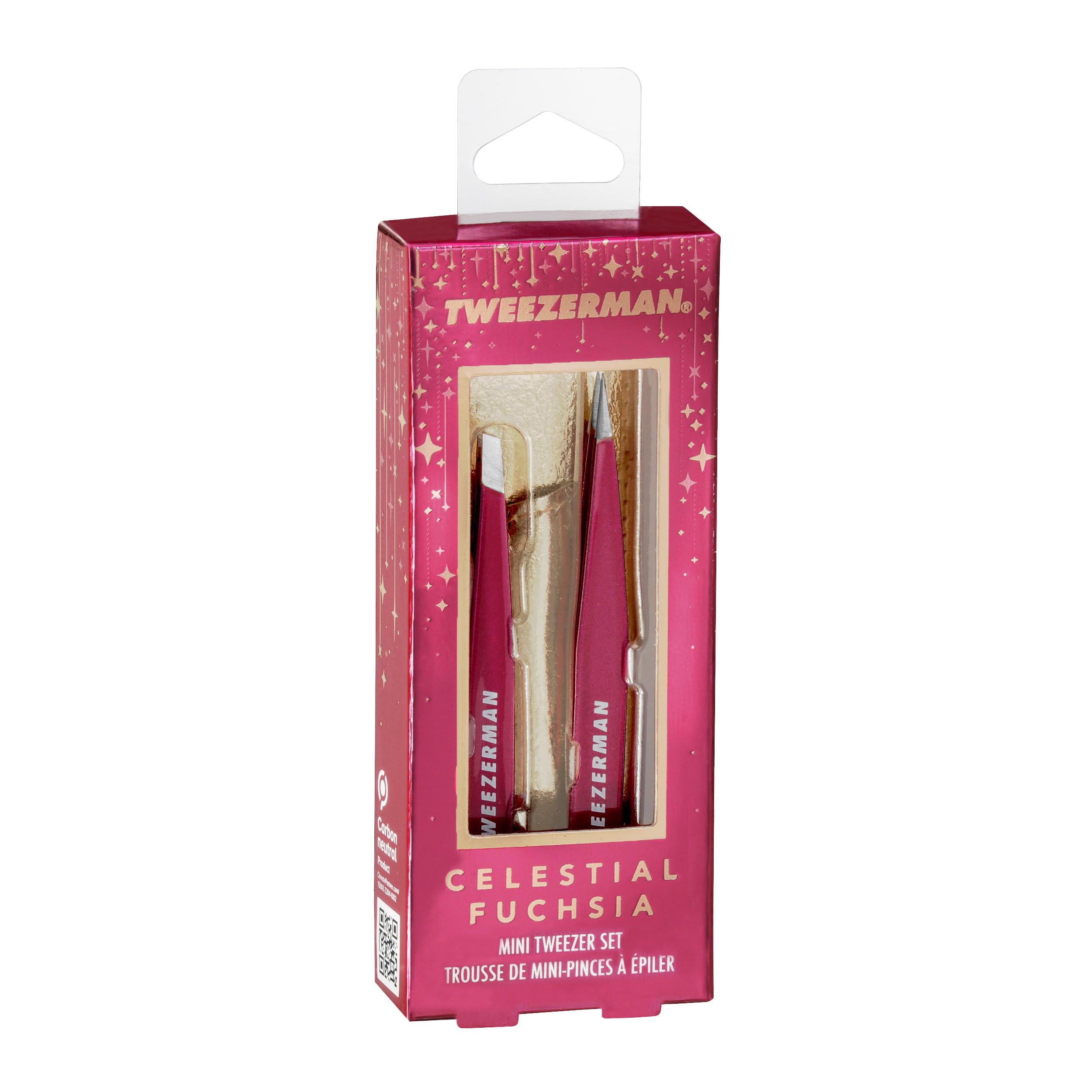 Tweezerman Celestial Fuchsia Mini Tweezer Set