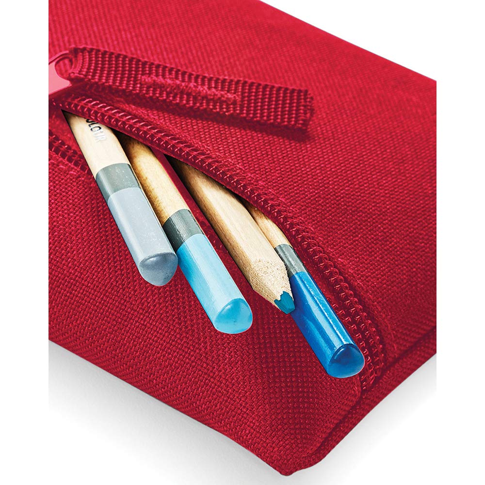 Quadra Classic Zip Up Pencil Case (One Size) (French Navy)