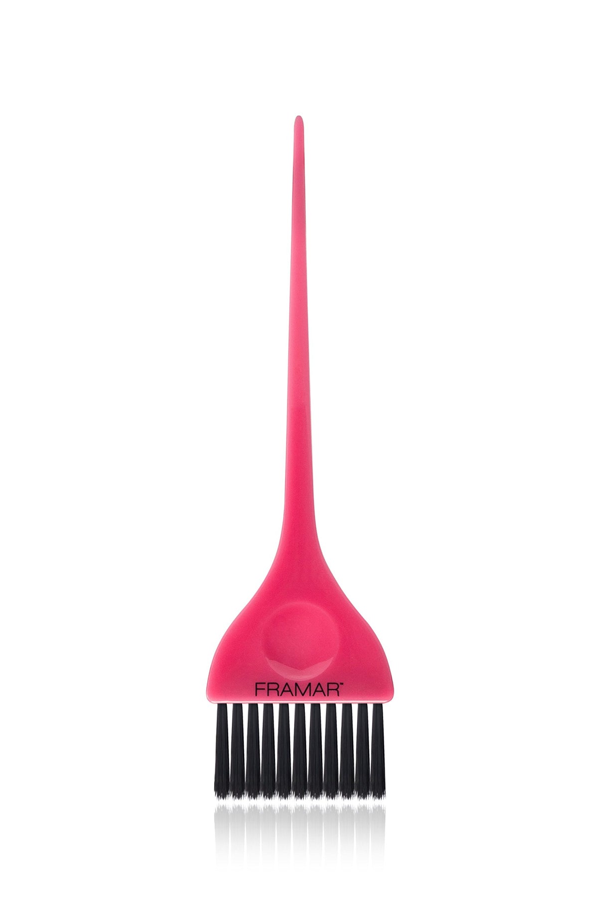 Framar Classic Hair Dye Brush – Hair Colour Brush for Highlights Hair Dye Kit, Hair Tint Brush for Highlight Kit, Tinting Brush for Bleach Hair Dye, Hair Bleach Kit, Hair Colouring Brush – Pink