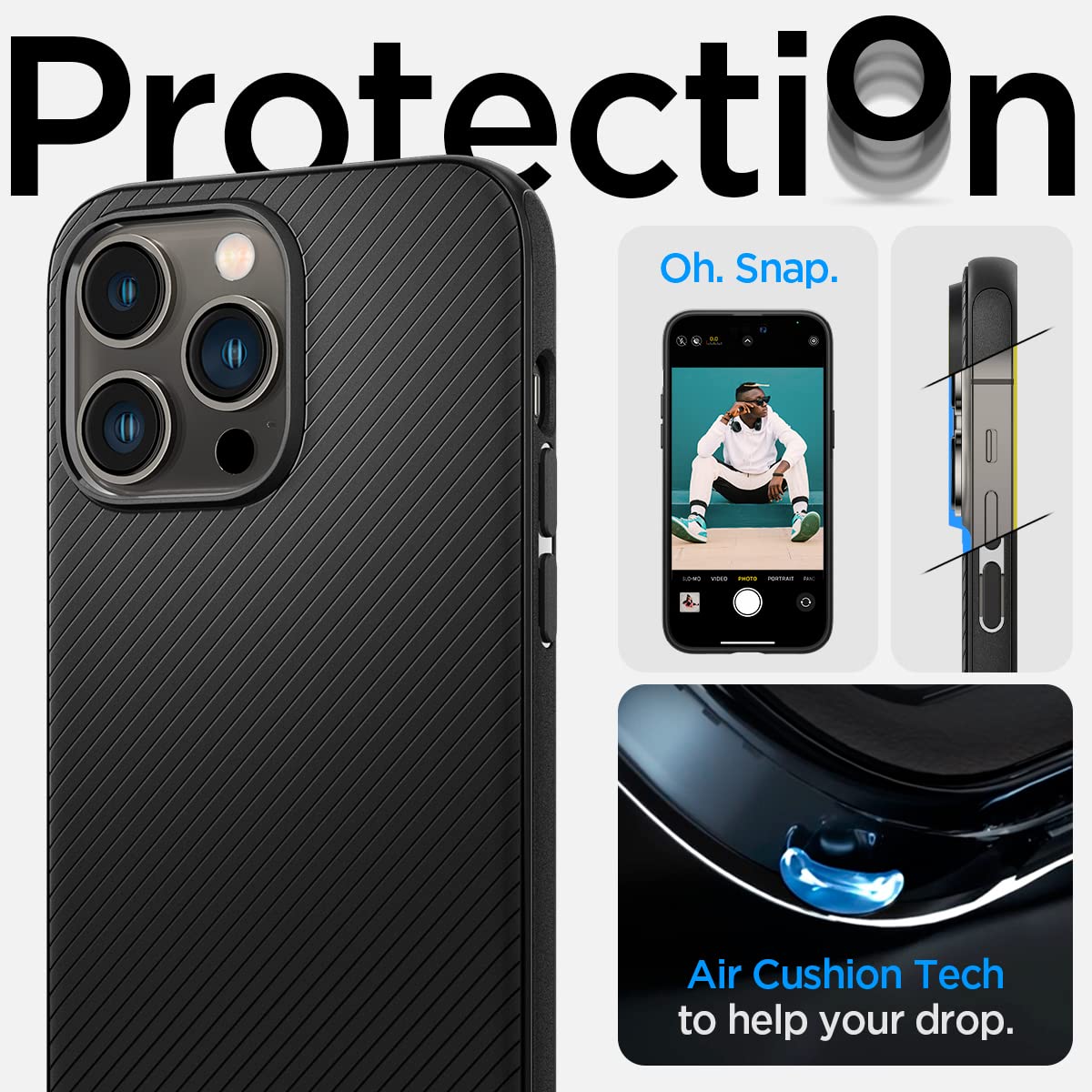 Spigen Mag Armor MagFit Case Compatible with iPhone 14 Pro Max - Matte Black