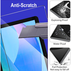 KZIOACSH Screen Protector for DOOGEE U10 Tablet 10 Inch,2 Pack HD Tempered Glass Screen Protector Cover High Hardness Anti-Scratch Anti-Fingerprint Touch Sensitive Protective Screen Film