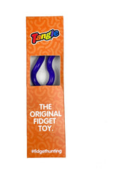 Tangle Jr. Solid Blue - Genuine Fidget - Fidget Toy for Kids and Adults