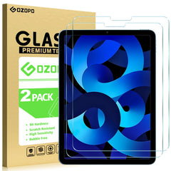 GOZOPO 2 Pack for iPad Air 5 Screen Protector (10.9-Inch, 2022 Model, 5th Generation), HD Tempered Glass Film