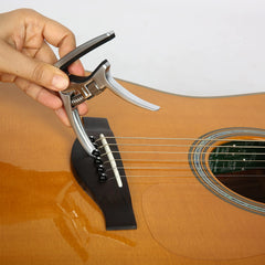 SGPRO Capos for Acoustic Guitars, Electric Guitars and Ukulele, Superior Zinc Alloy and Silicone Made (Adjustable 2 in 1)