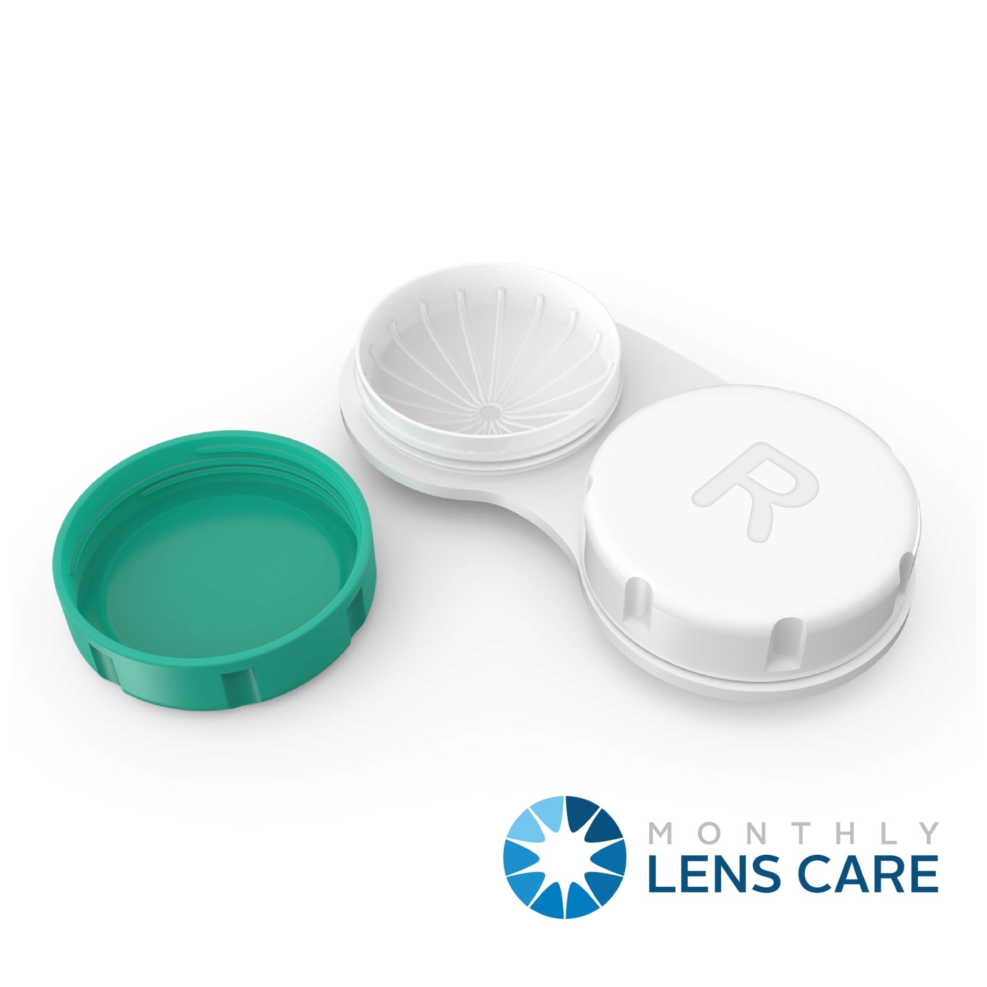 Contact Lens Cases 12 Pack. One Year Supply. Protect Your Eyes by Changing Your Contact Lens Case Monthly