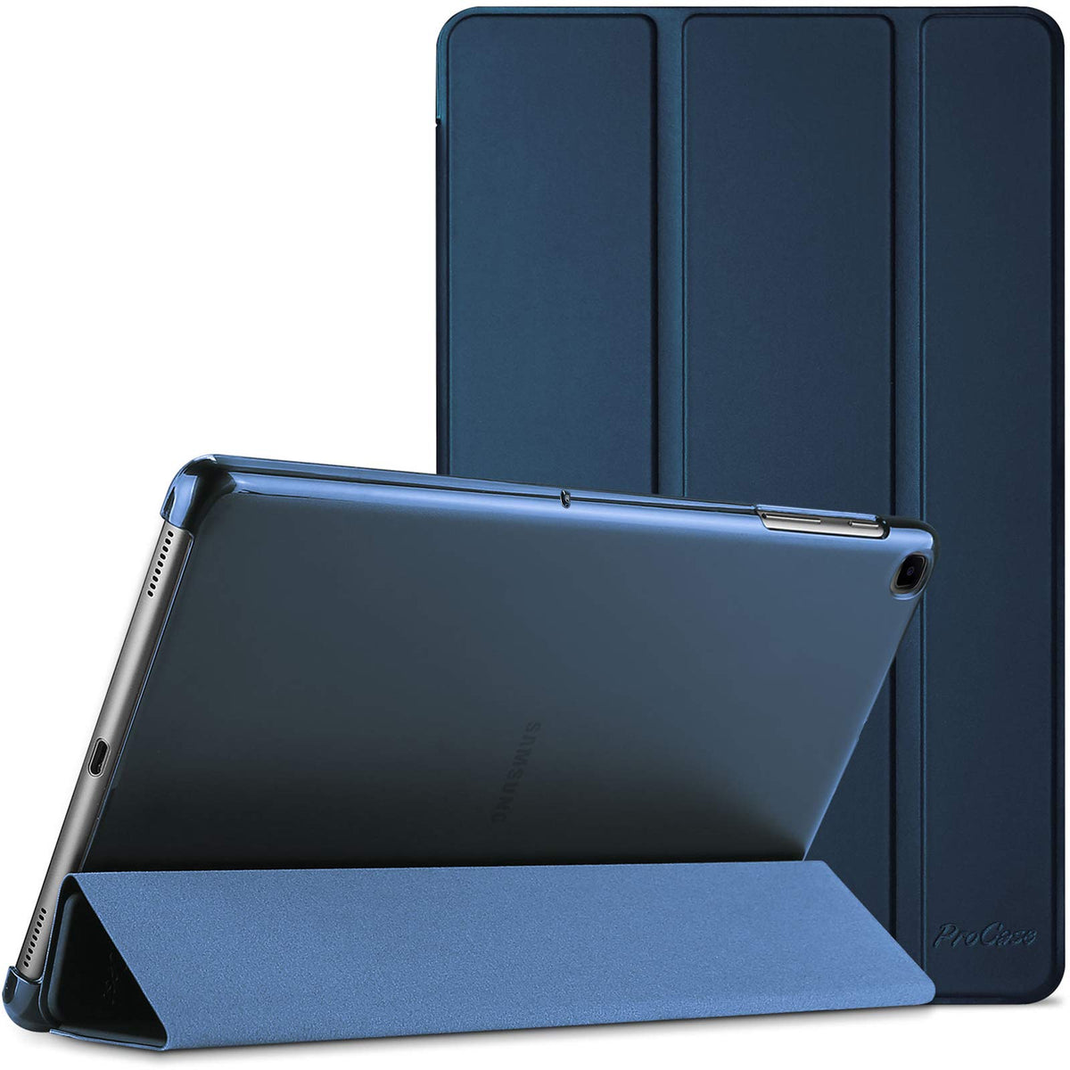 ProCase Cover for Galaxy Tab A7 10.4” Case 2022 2020(SM-T500/ T503/ T505/ T507/T509), Slim Lightweight Protective Hard Cover -Navy