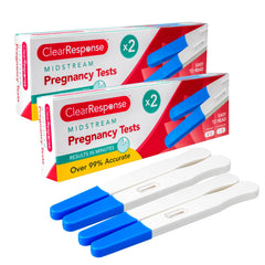 FERRIS   Pack of 2 Pregnancy Tests, Early Response Home Testing Kit, Early Family Planning, Quick Result & Easy Detection   Over 99% Accuracy - Discreet Packaging