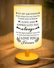 PRSTENLY Grandma Gifts for Birthday Gifts for Grandma Table Lamp Gifts for Her, Best Grandma Gifts from Grandkids, Grandmother Granny Gifts for Mothers Day Valentines Christmas Grandma Gifts Ideas