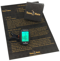 Ukulele & Guitar Tuner Clip with Modes for Bass, Violin, Banjo, Chromatic & Wind Instruments. UK Seller. Quick Start Guide & Battery. Accurate, Easy to Use & Backlit Digital Display.