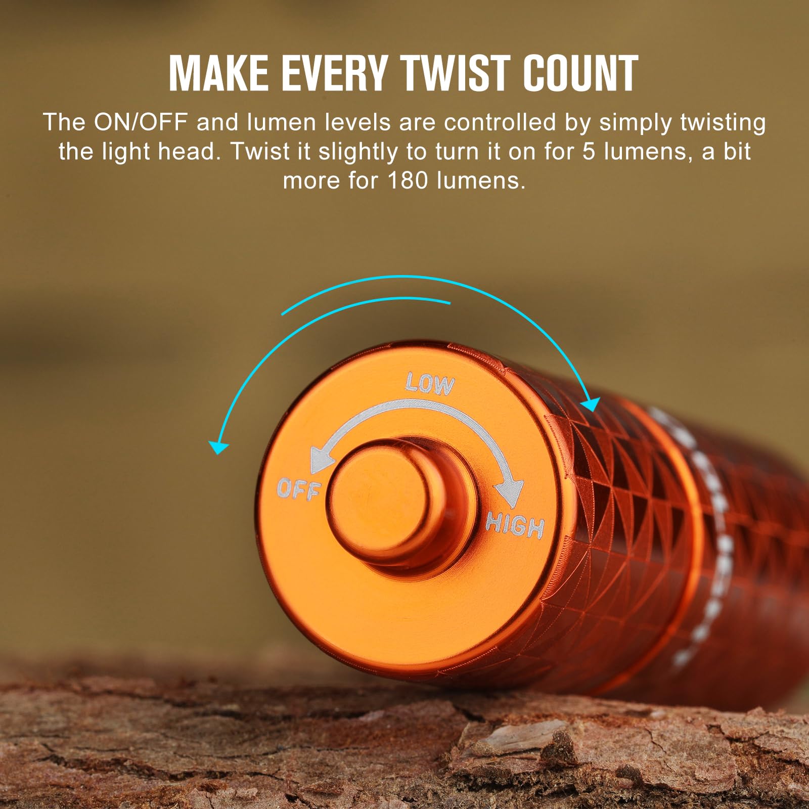 OLIGHT i1R 2 Pro EOS Rechargeable Tiny Keychain Torch 180 Lumens LED Flashlights,Slim Mini Handheld Light,Powered by Rechargeable Battery with Type-C USB Cable for Everyday Carry (Pinwheel Orange)