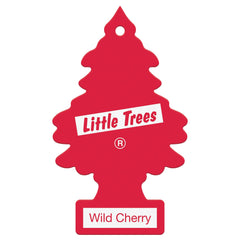 LITTLE TREES 10101 Little Trees Air Freshener Tree MTR0035 Wild Cherry Fragrance For Car Home Boat Caravan,Single Pack