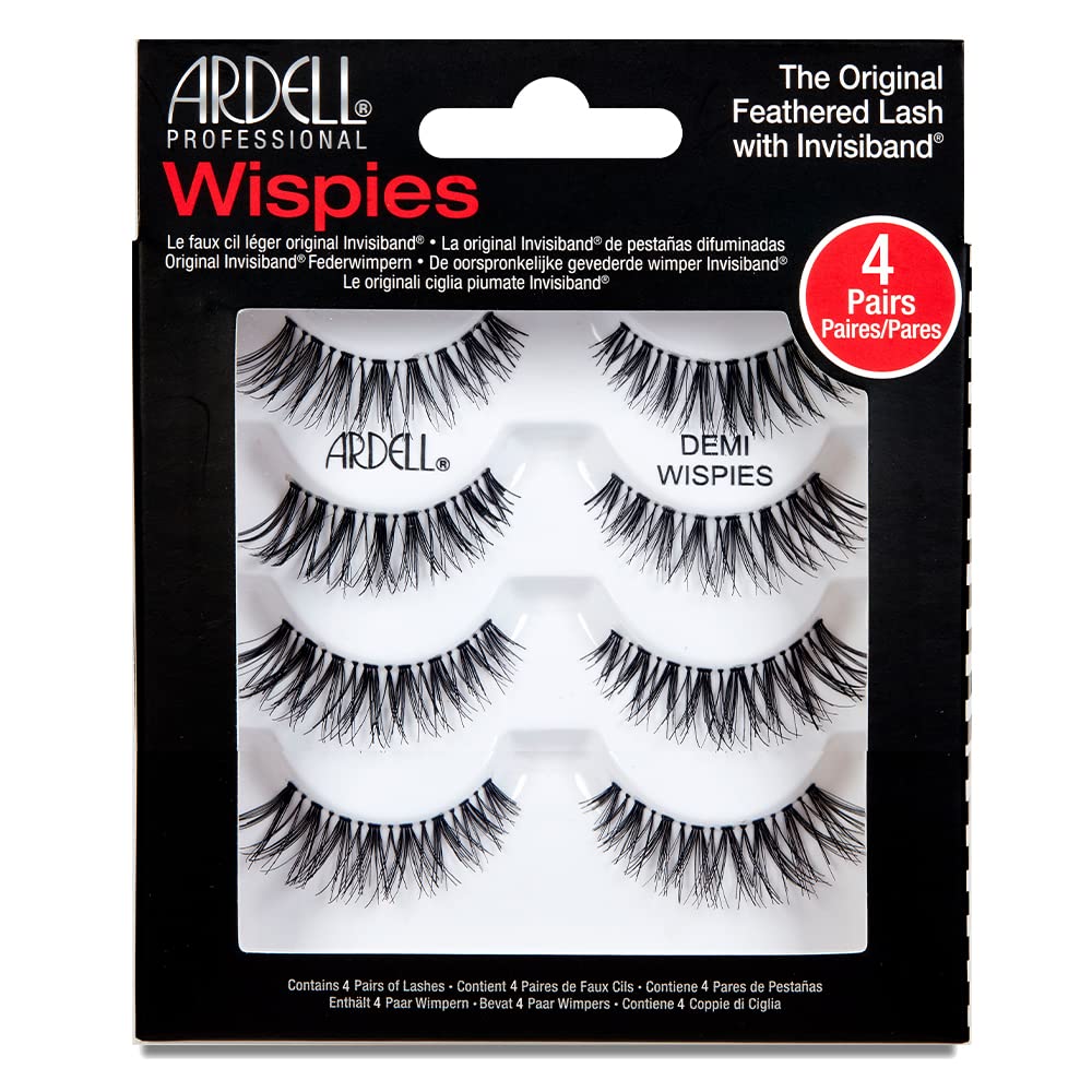 Ardell Professional Demi Wispies Natural Multipack (4 Pairs of Lashes)