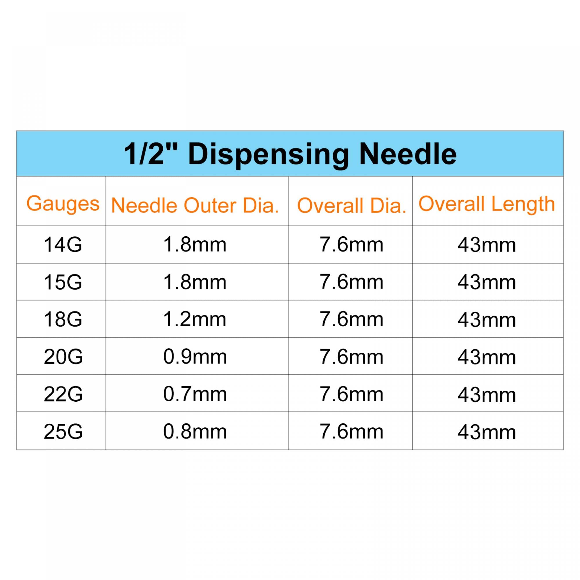 sourcing map 20 Pcs 20G Plastic Dispensing Needles, 1 inches PP Glue Needle Tube Blunt Luer Lock Tips with PP Flexible Needle for Liquid Glue Gun, Pink