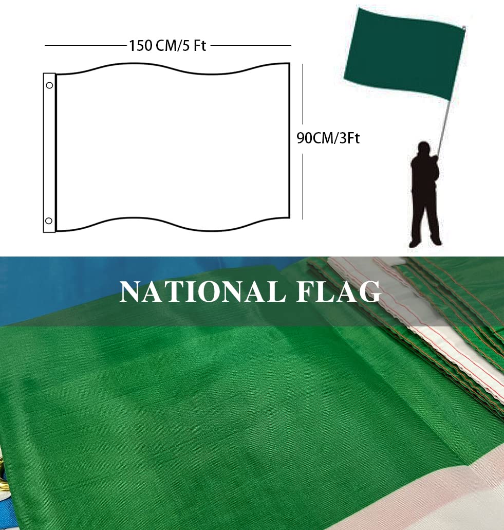 5x3Ft Northern Ireland Flag, Durable Flag with 2 Metal Eyelets Used Indoor and Outdoor, Bright Color Northern Ireland National Flag Decorated in Sporting Events, Parties, Parade