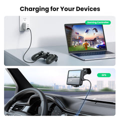 UGREEN Mini USB Cable, USB 2.0 Type A to Mini B Cable Support Data Sync and Charging, Mini B 5-Pin Lead Compatible with Hero 4/3, PS3 Controller, Dash Cam, SatNav, GPS Receiver, PDAs, Camera (2M)