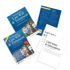 Double Pack Essential Last Will and Testament (DIY Will Kit UK) - Really Simple to Complete & Includes Comprehensive Guide 2023-24 Edition by LegalPath®