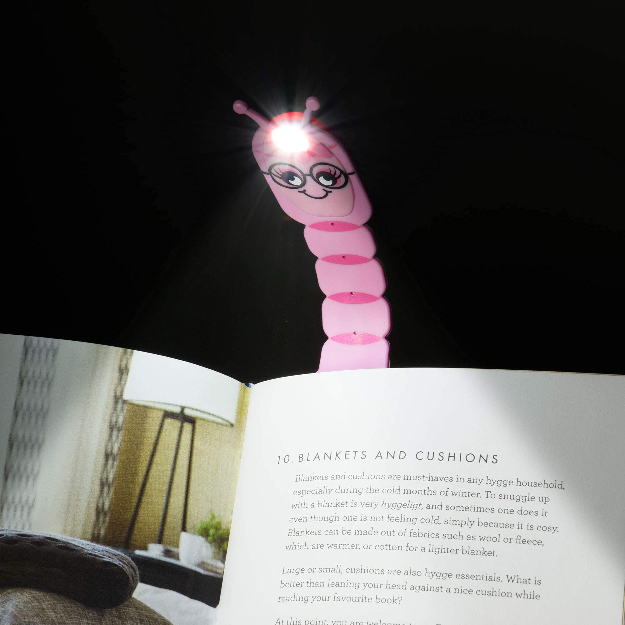 Gifts for Readers & Writers Flexilight Pal 2-in-1 LED Reading Light   Bookmark & Clip-On Book Light   Portable Reading Lamp for Children & Adults   Essential Book Accessories   Gift for Book Lover