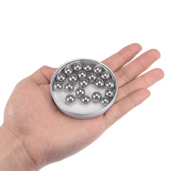 sourcing map 11mm Bearing Balls 304 Stainless Steel G100 Precision Balls 20pcs