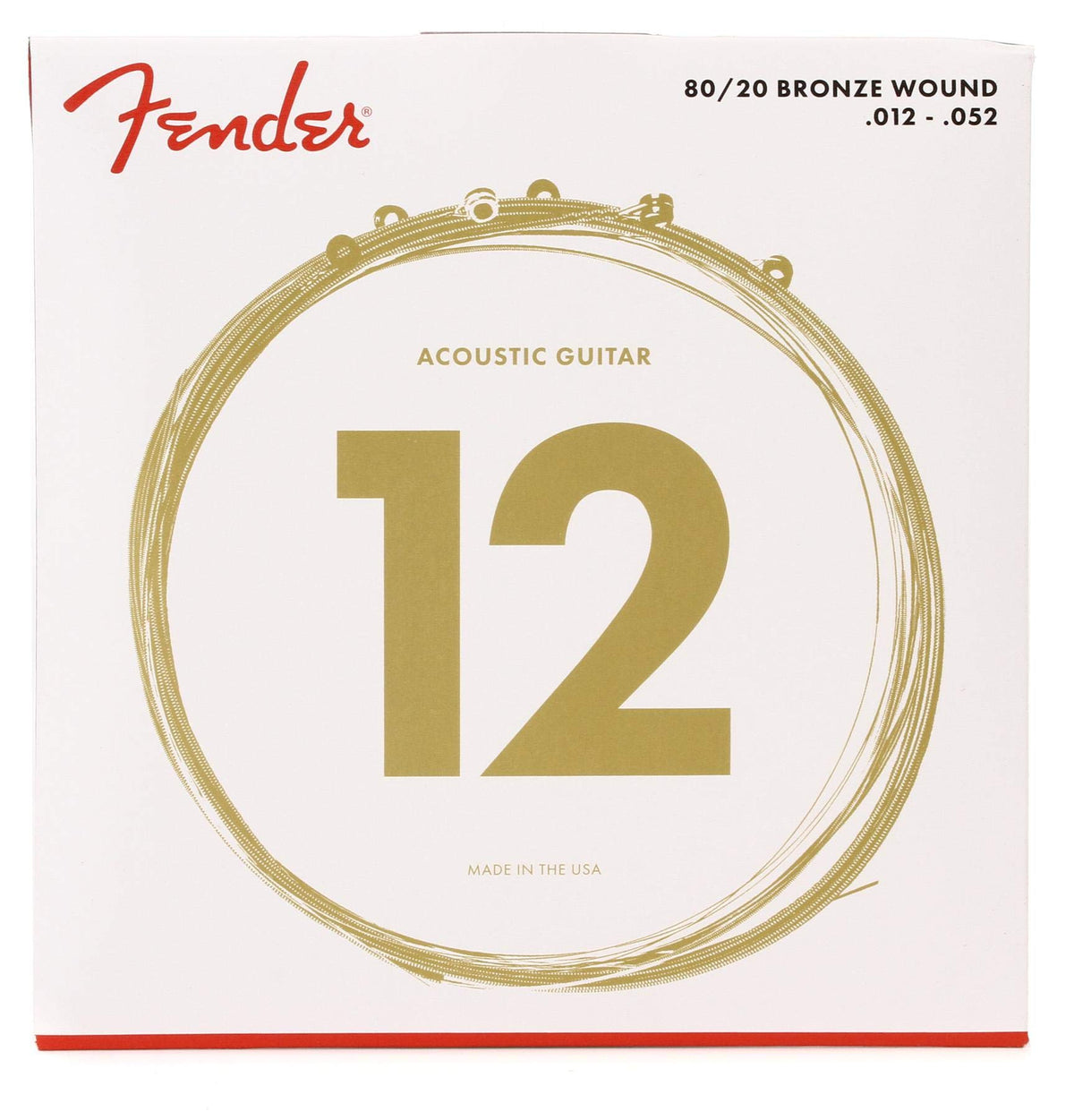 Fender 80/20 Bronze Acoustic Strings